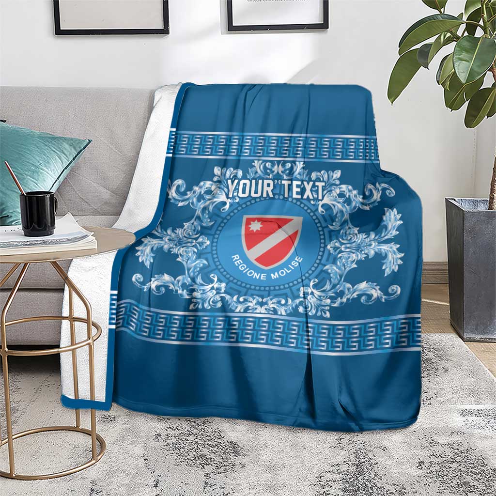 Personalized Italy Molise Blanket Baroque Motif