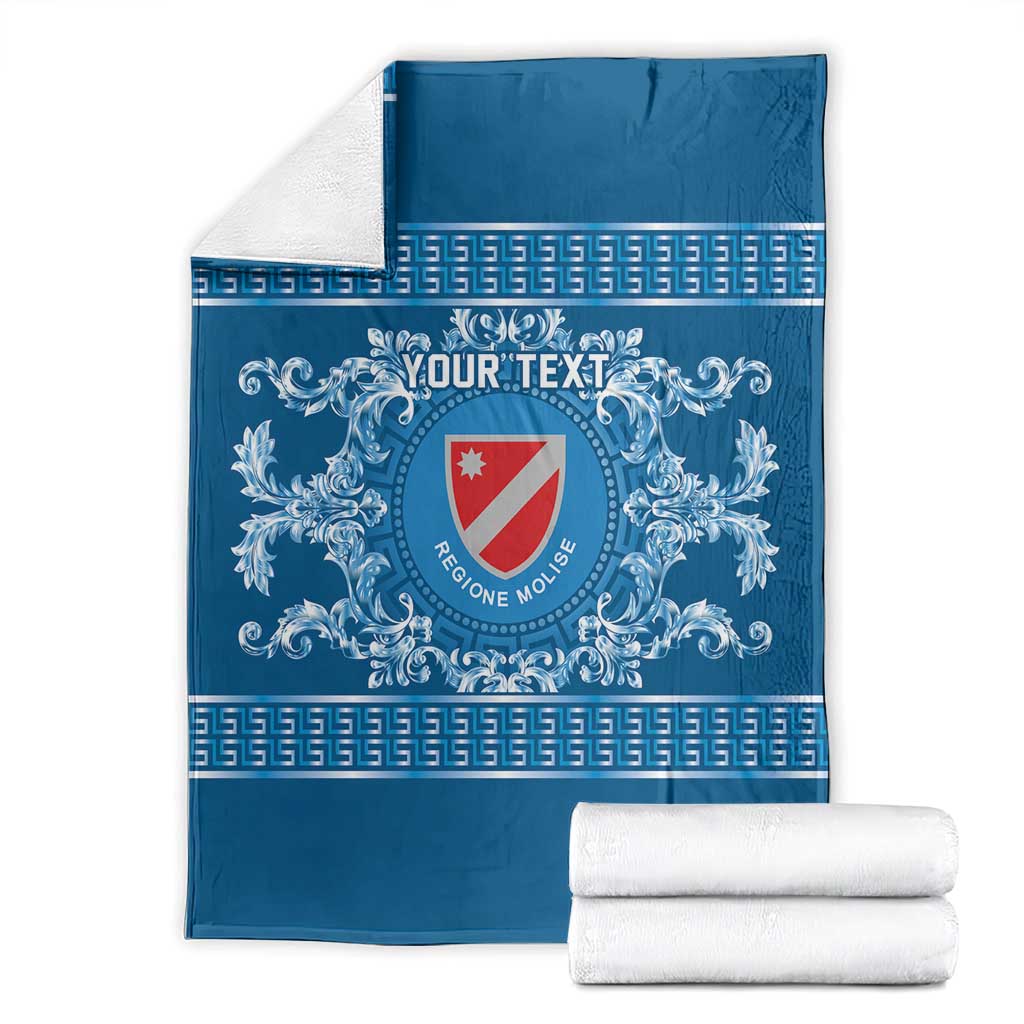 Personalized Italy Molise Blanket Baroque Motif