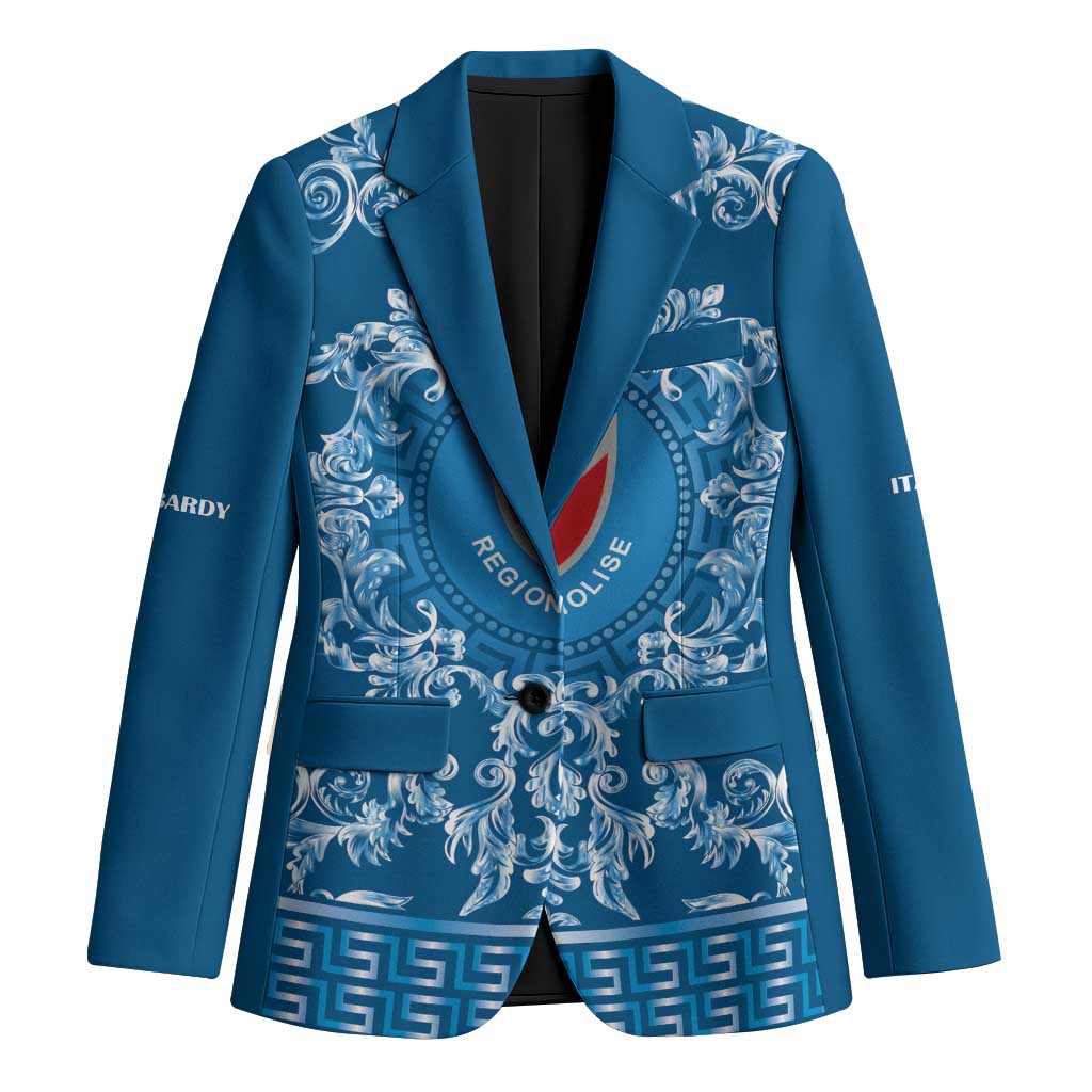 Personalized Italy Molise Blazer Baroque Motif
