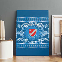 Personalized Italy Molise Canvas Wall Art Baroque Motif