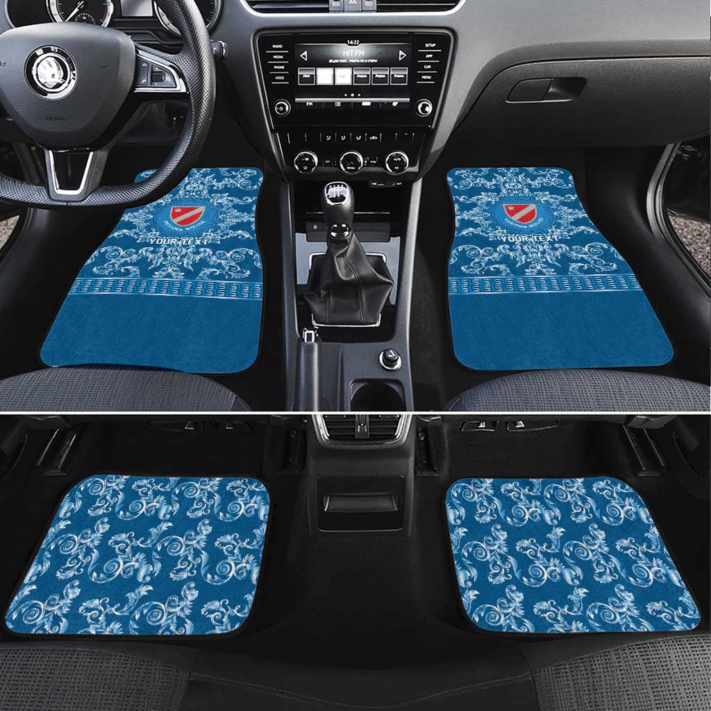 Personalized Italy Molise Car Mats Baroque Motif