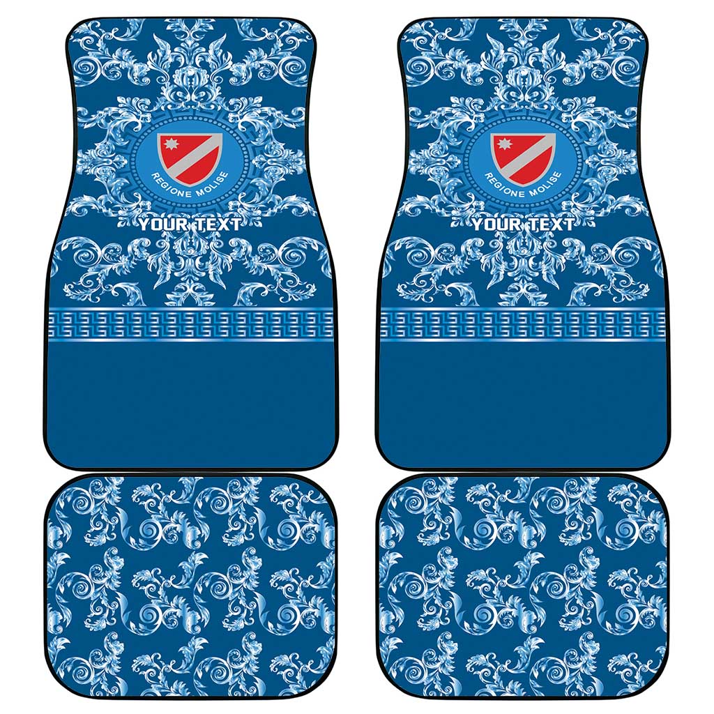 Personalized Italy Molise Car Mats Baroque Motif