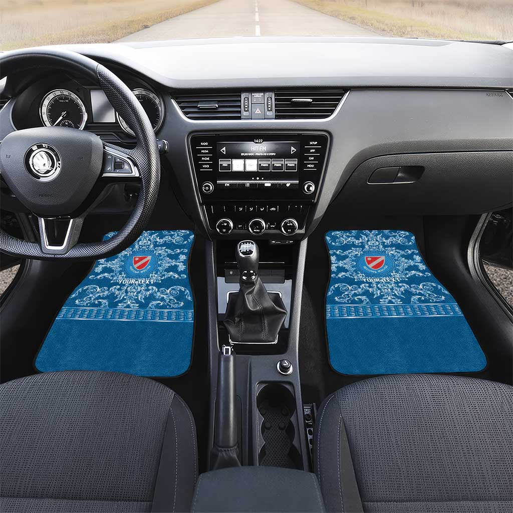 Personalized Italy Molise Car Mats Baroque Motif