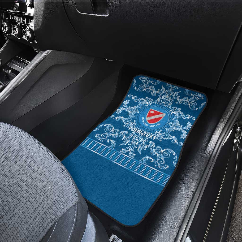 Personalized Italy Molise Car Mats Baroque Motif
