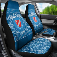 Personalized Italy Molise Car Seat Cover Baroque Motif