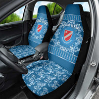 Personalized Italy Molise Car Seat Cover Baroque Motif