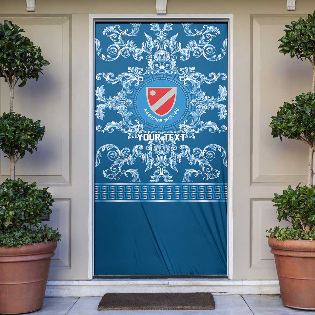 Personalized Italy Molise Door Cover Baroque Motif
