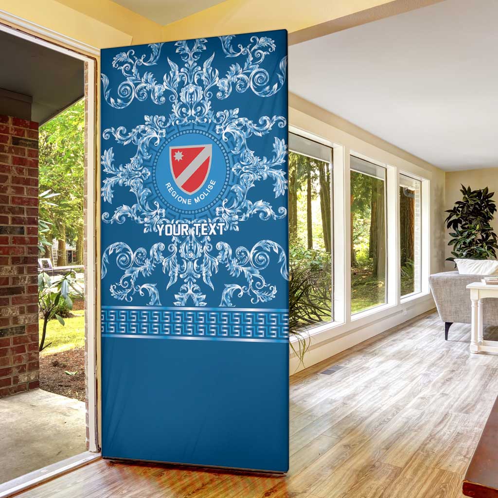 Personalized Italy Molise Door Cover Baroque Motif