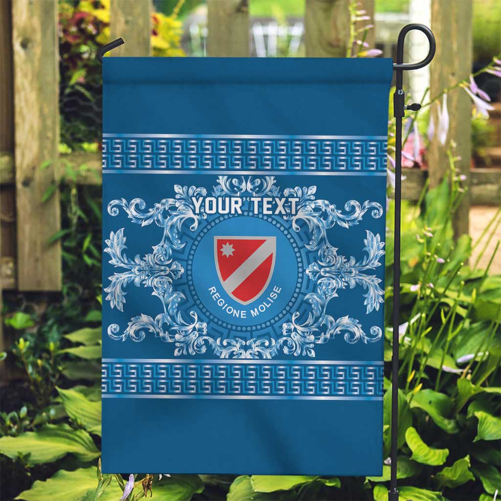 Personalized Italy Molise Garden Flag Baroque Motif