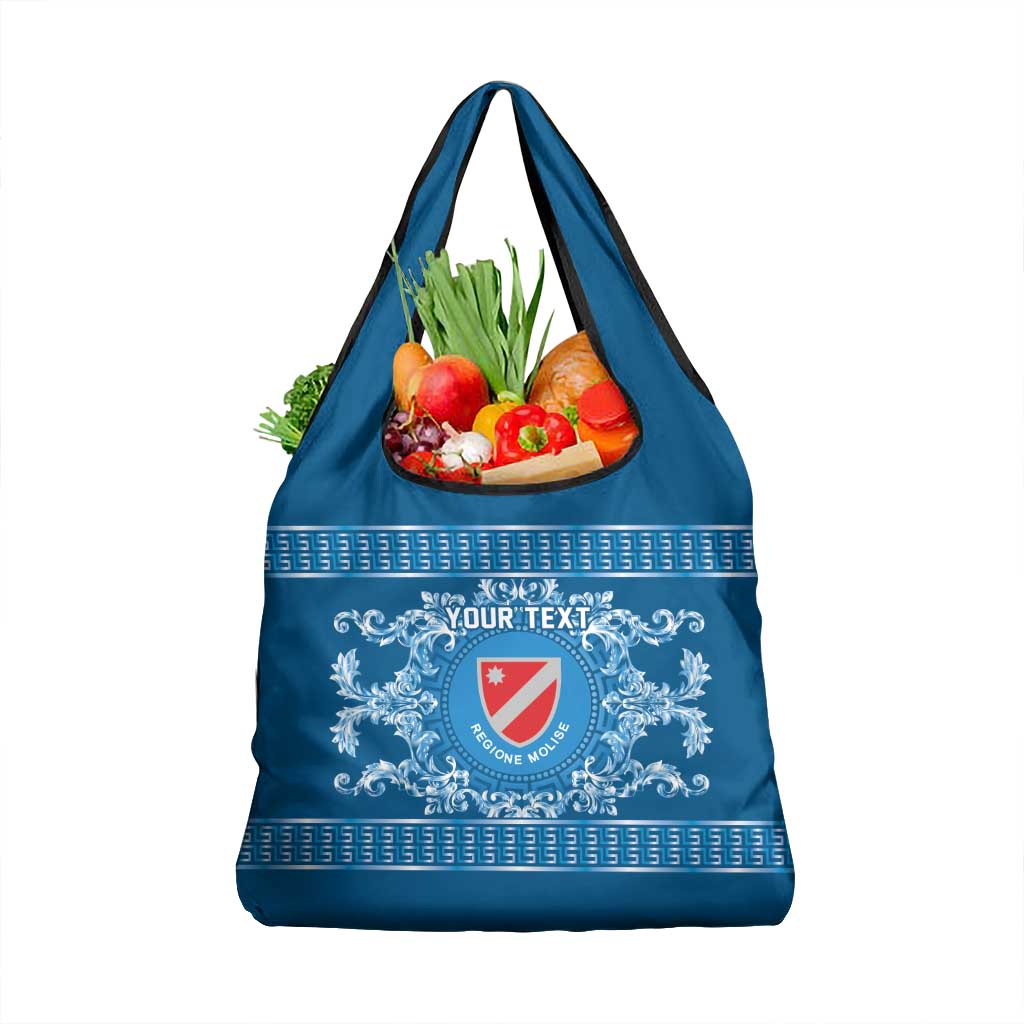 Personalized Italy Molise Grocery Bag Baroque Motif