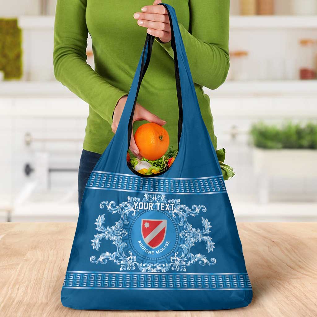 Personalized Italy Molise Grocery Bag Baroque Motif