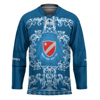 Personalized Italy Molise Hockey Jersey Baroque Motif