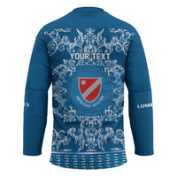 Personalized Italy Molise Hockey Jersey Baroque Motif