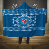 Personalized Italy Molise Hooded Blanket Baroque Motif
