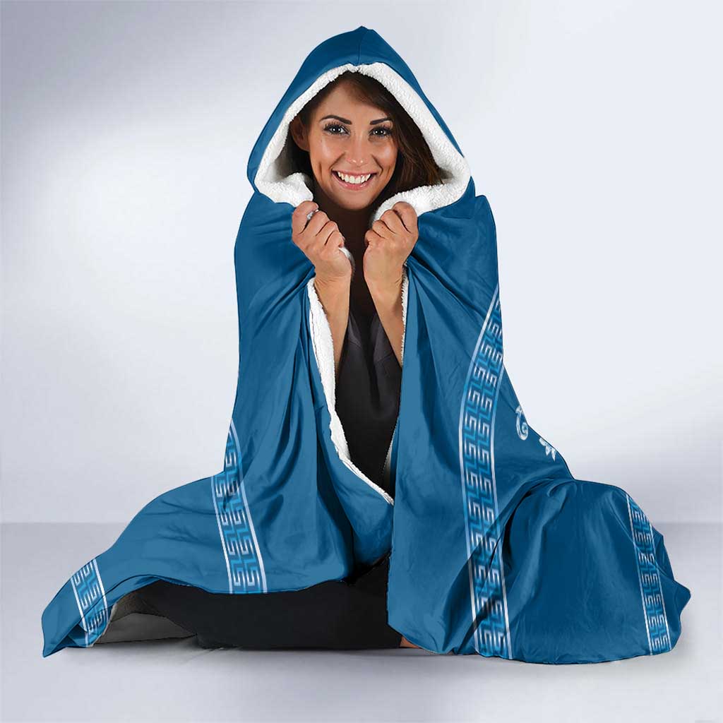 Personalized Italy Molise Hooded Blanket Baroque Motif