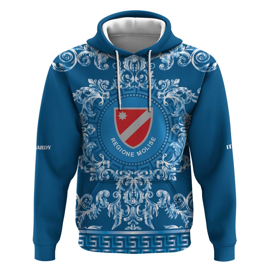 Personalized Italy Molise Hoodie Baroque Motif