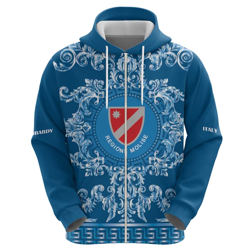 Personalized Italy Molise Hoodie Baroque Motif