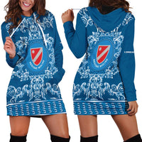 Personalized Italy Molise Hoodie Dress Baroque Motif