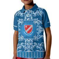 Personalized Italy Molise Kid Polo Shirt Baroque Motif