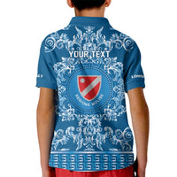 Personalized Italy Molise Kid Polo Shirt Baroque Motif