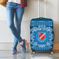 Personalized Italy Molise Luggage Cover Baroque Motif