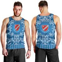 Personalized Italy Molise Men Tank Top Baroque Motif