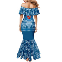 Personalized Italy Molise Mermaid Dress Baroque Motif