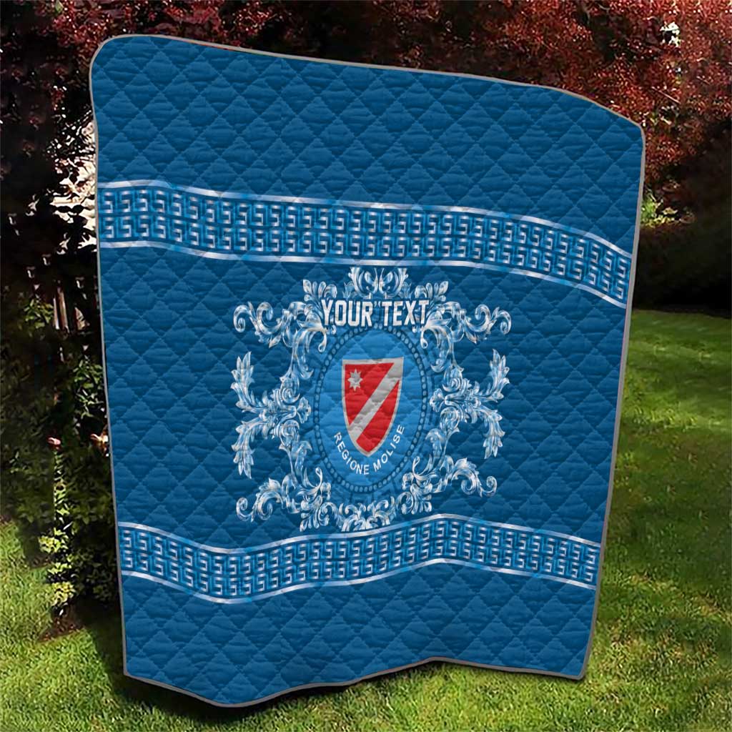 Personalized Italy Molise Quilt Baroque Motif