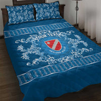 Personalized Italy Molise Quilt Bed Set Baroque Motif