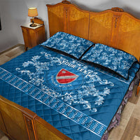Personalized Italy Molise Quilt Bed Set Baroque Motif
