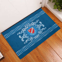 Personalized Italy Molise Rubber Doormat Baroque Motif