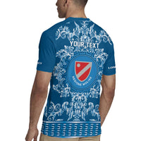 Personalized Italy Molise Rugby Jersey Baroque Motif