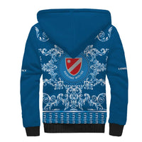 Personalized Italy Molise Sherpa Hoodie Baroque Motif