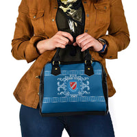 Personalized Italy Molise Shoulder Handbag Baroque Motif