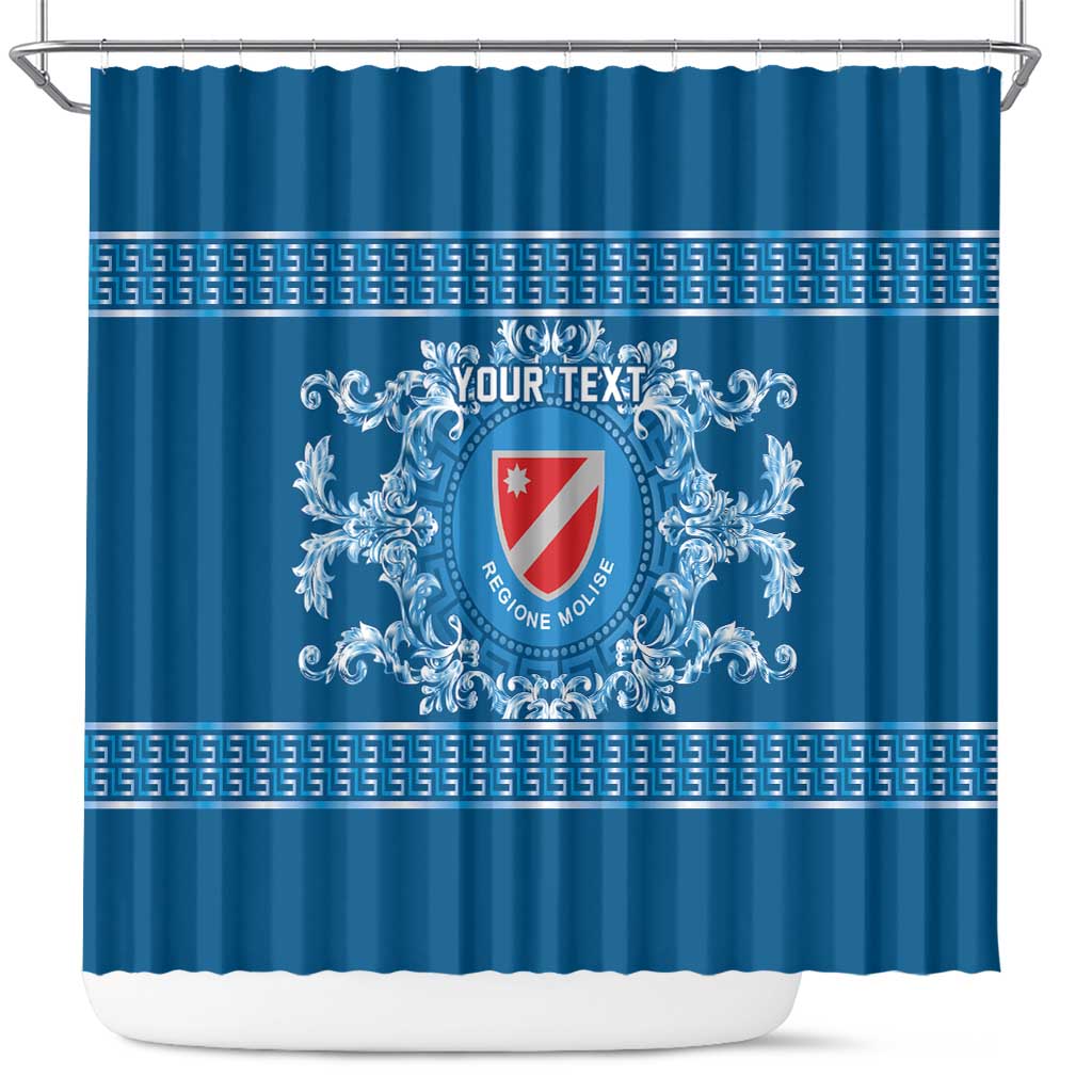 Personalized Italy Molise Shower Curtain Baroque Motif
