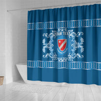 Personalized Italy Molise Shower Curtain Baroque Motif