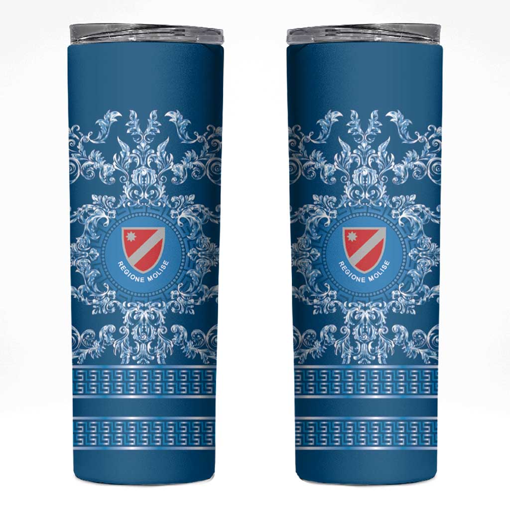 Personalized Italy Molise Skinny Tumbler Baroque Motif