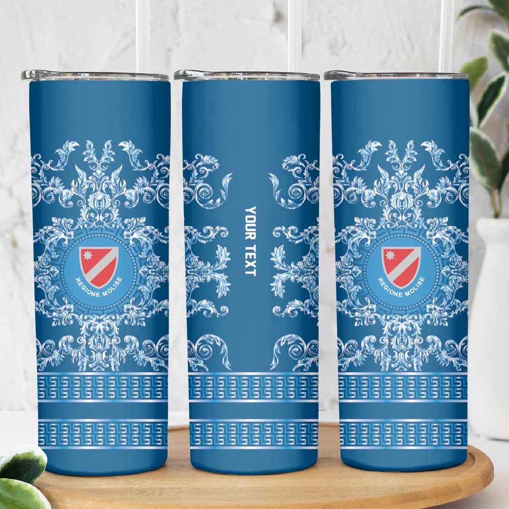 Personalized Italy Molise Skinny Tumbler Baroque Motif