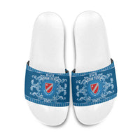 Personalized Italy Molise Slide Sandals Baroque Motif