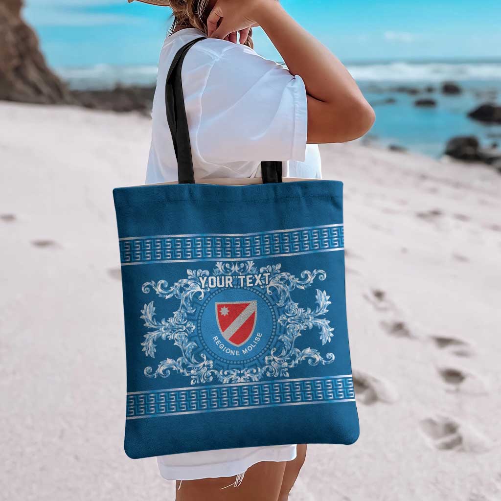 Personalized Italy Molise Tote Bag Baroque Motif
