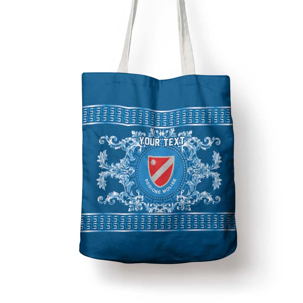 Personalized Italy Molise Tote Bag Baroque Motif