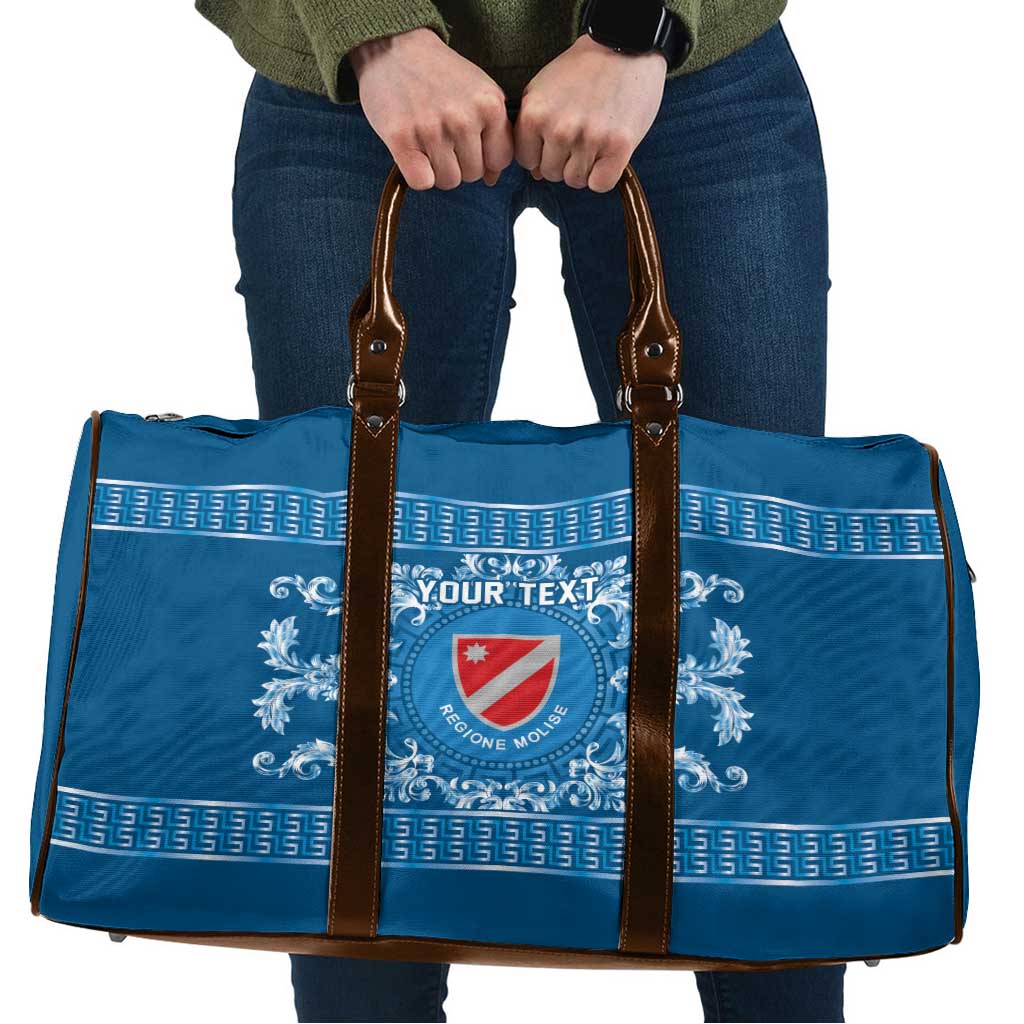 Personalized Italy Molise Travel Bag Baroque Motif