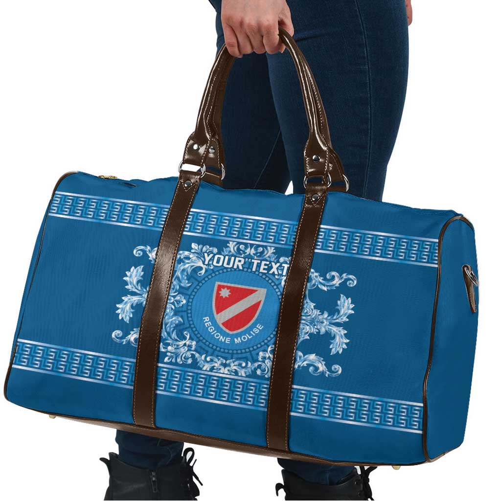 Personalized Italy Molise Travel Bag Baroque Motif