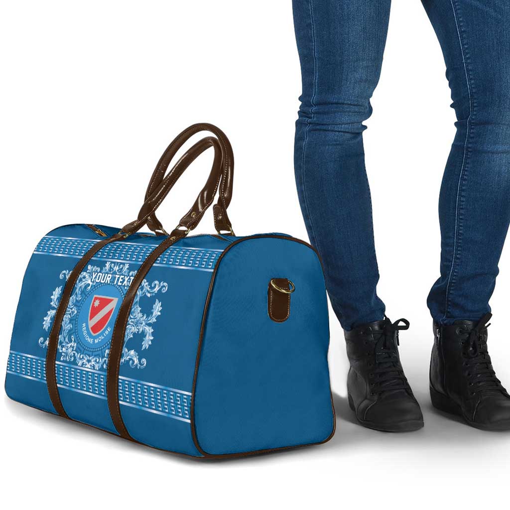 Personalized Italy Molise Travel Bag Baroque Motif