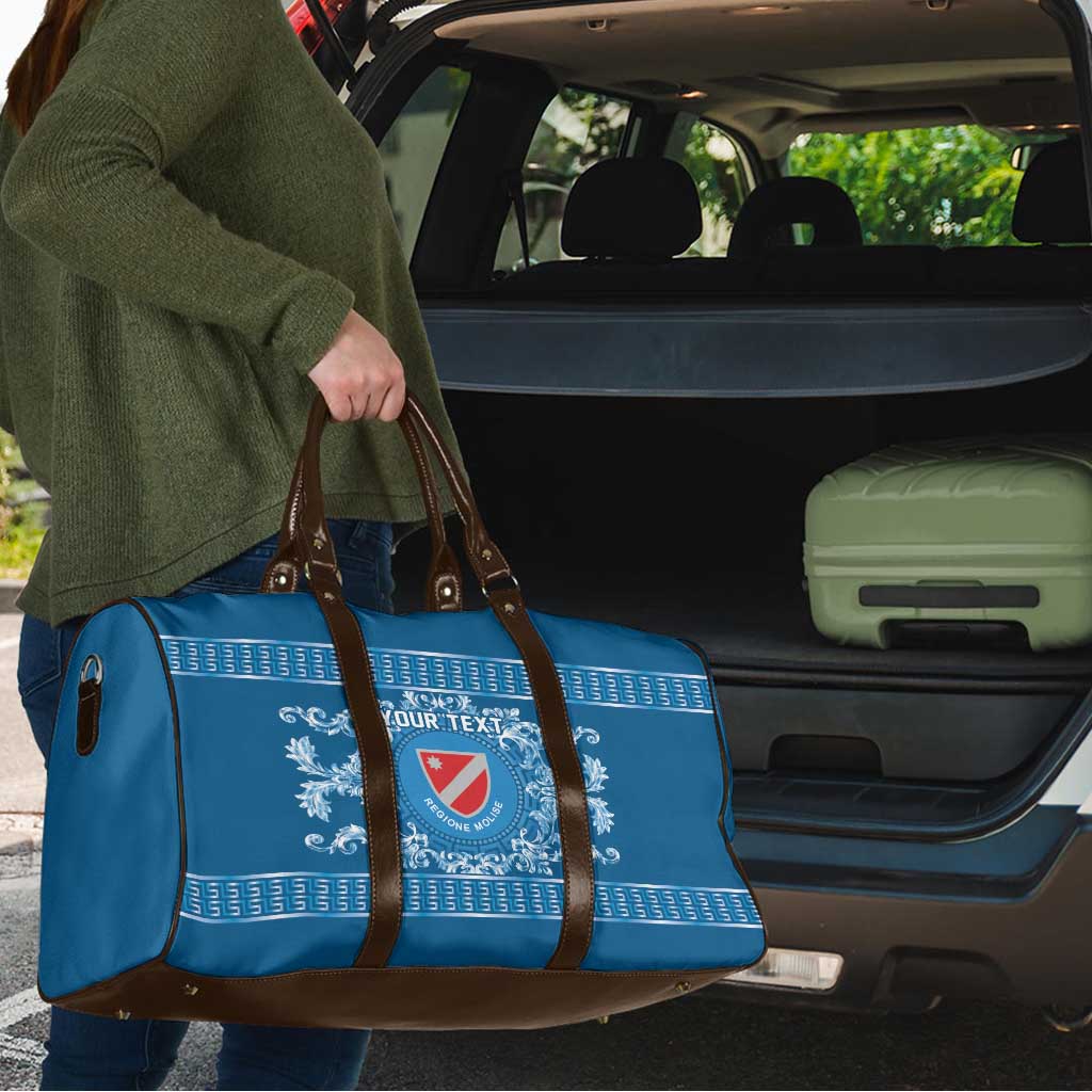 Personalized Italy Molise Travel Bag Baroque Motif