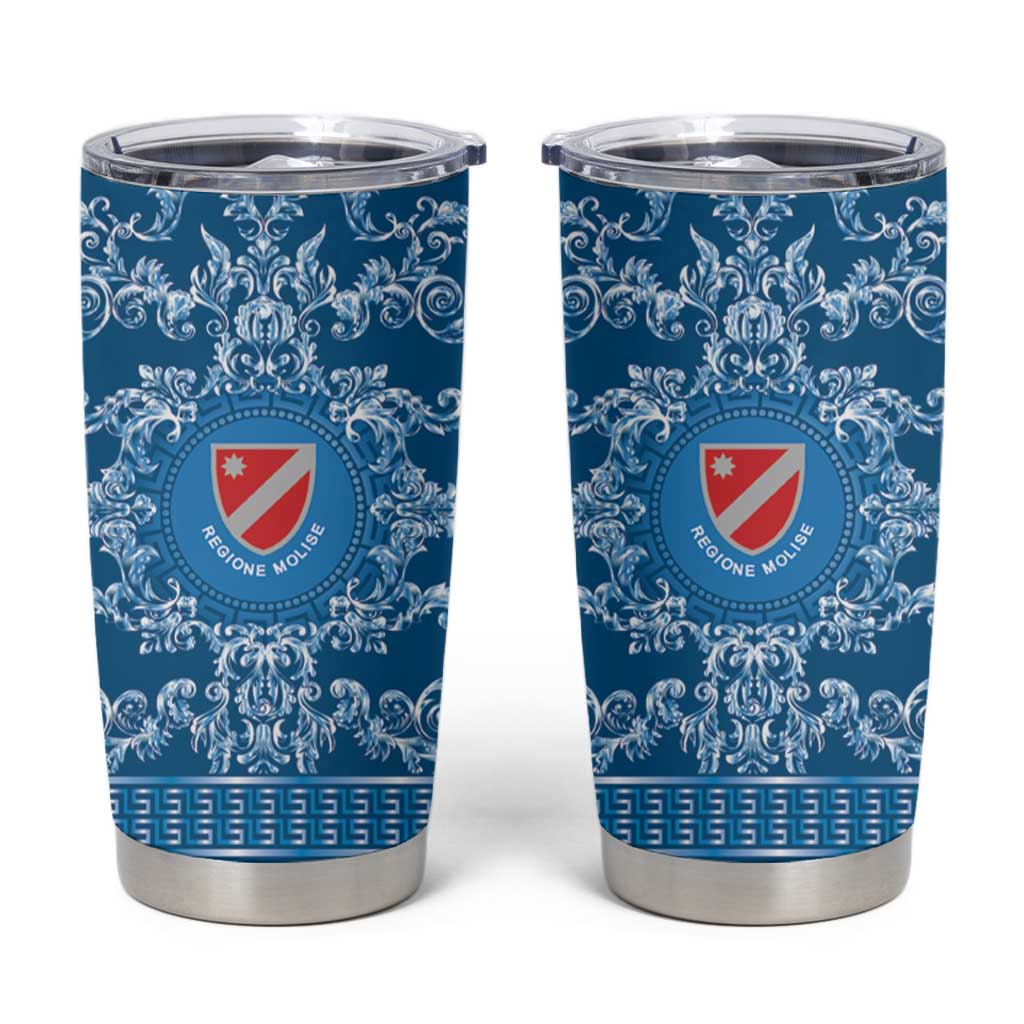 Personalized Italy Molise Tumbler Cup Baroque Motif