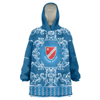 Personalized Italy Molise Wearable Blanket Hoodie Baroque Motif