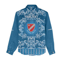 Personalized Italy Molise Women Casual Shirt Baroque Motif