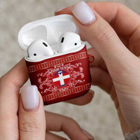 Personalized Italy Piedmont AirPods Case Baroque Motif