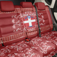 Personalized Italy Piedmont Back Car Seat Cover Baroque Motif